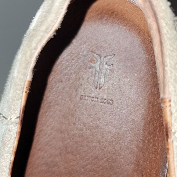 FRYE Ash Suede Tassel Slip On Shoes size 9.5 - Picture 8 of 10